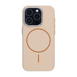 iPhone 15 Pro Max Kuori Hiilikuitukuvio MagSafe Kulta