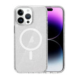 iPhone 15 Pro Max Kuori Glitter MagSafe Läpinäkyvä