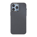 iPhone 15 Pro Max Kuori Hiilikuitukuvio Musta