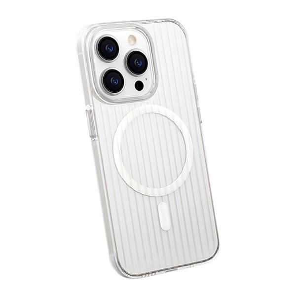 iPhone 15 Pro Max Kuori Uurrettu MagSafe Läpinäkyvä