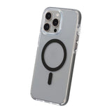 iPhone 15 Pro Max Kuori Iskunkestävä MagSafe Harmaa