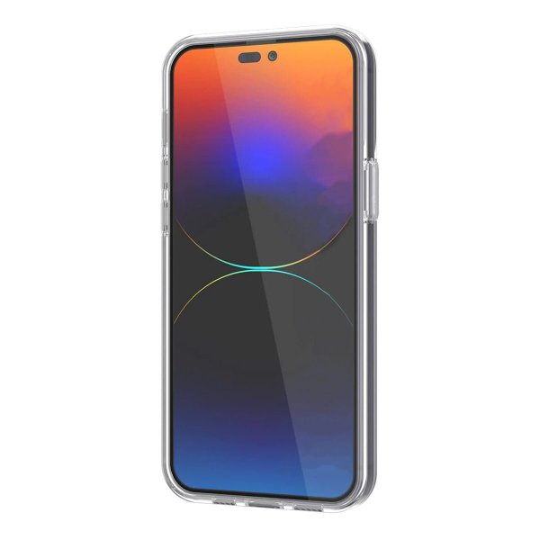 Rvelon iPhone 15 Pro Max Kuori Korttipidike Läpinäkyvä