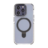 iPhone 15 Pro Max Kuori MagSafe Taitettava Jalustalla Musta