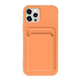 iPhone 15 Pro Max Kuori Korttiteline Oranssi