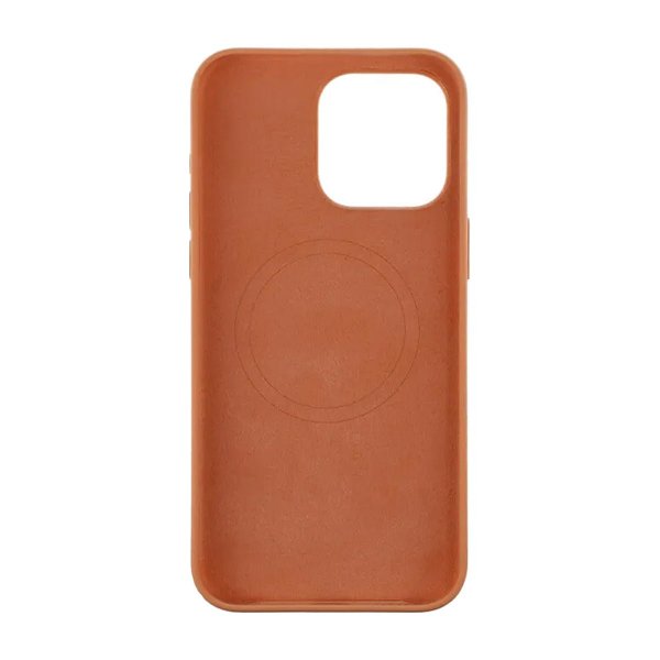 Rvelon iPhone 15 Pro Max Silikonikuori MagSafe Keltainen