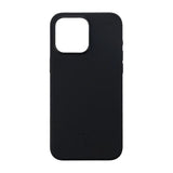 Rvelon iPhone 15 Pro Max Silikonikuori Musta