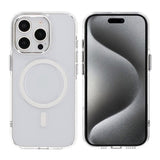 Rvelon iPhone 15 Pro Max Kuori TPU MagSafe Läpinäkyvä