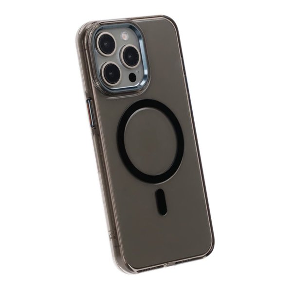 Rvelon iPhone 15 Pro Max Kuori TPU MagSafe Musta
