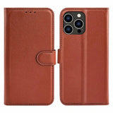 iPhone 15 Pro Max Suojakuori Jalustalla Ruskea
