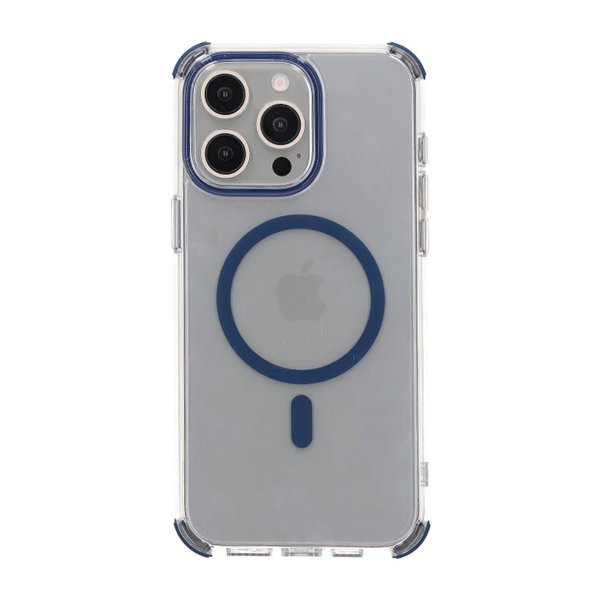 Rvelon iPhone 15 Pro Max Kuori Vahvistetuilla Kulmilla Sininen