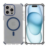 Rvelon iPhone 15 Pro Max Kuori Vahvistetuilla Kulmilla Sininen