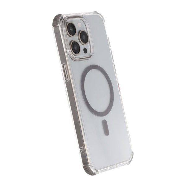 Rvelon iPhone 15 Pro Max Kuori Vahvistetut Kulmat Harmaa