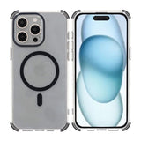 Rvelon iPhone 15 Pro Max Kuori Vahvistetuilla Kulmilla Musta