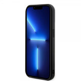 Karl Lagerfeld iPhone 15 Pro Max Kuori 3D Rubber Karl Musta