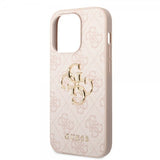 Guess iPhone 15 Pro Max Kuori 4G Logo Pinkki