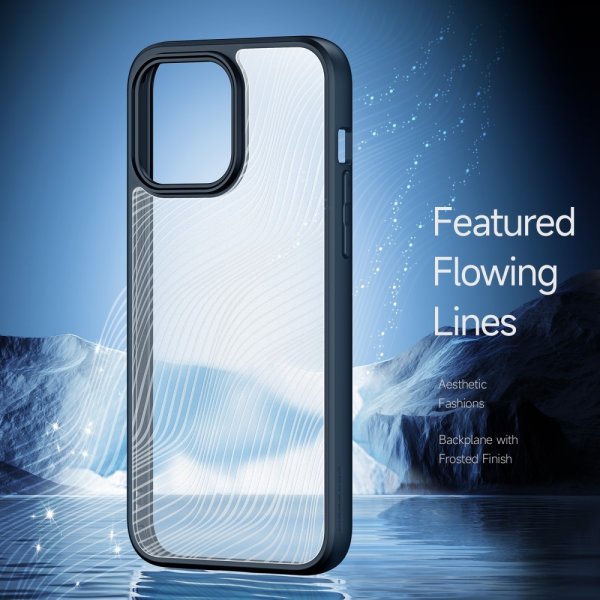 Dux Ducis iPhone 15 Pro Max Suojakuori Aimo Series Musta