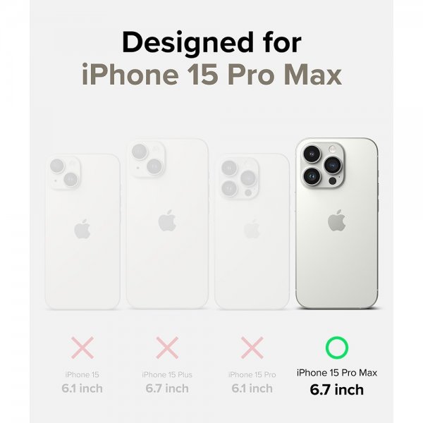 Ringke iPhone 15 Pro Max Kuori Air Clear