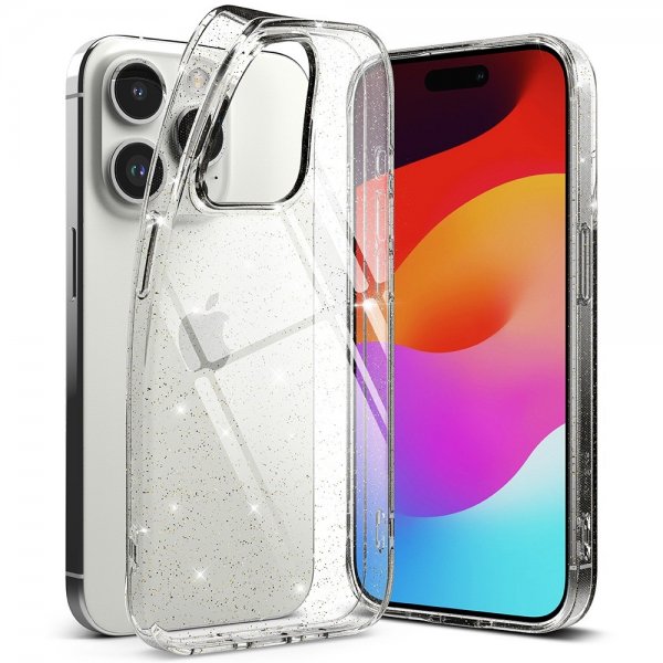 Ringke iPhone 15 Pro Max Kuori Air Glitter Läpinäkyvä