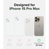 Ringke iPhone 15 Pro Max -suojakuori Alless MagSafe, tummanvihreä