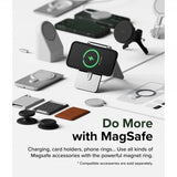 Ringke iPhone 15 Pro Max -suojakuori Alless MagSafe, tummanvihreä