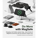 Ringke iPhone 15 Pro Max -suojakuori All Around MagSafe Gun Metal
