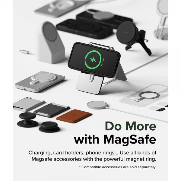 Ringke iPhone 15 Pro Max -suojakuori Alles MagSafe Musta