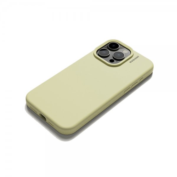 Nudient iPhone 15 Pro Max Kuori Base Case Pale Yellow