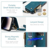 CaseMe iPhone 15 Pro Max Kuori C20-sarja Petrol