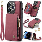 CaseMe iPhone 15 Pro Max Kuori C20-sarja Punainen