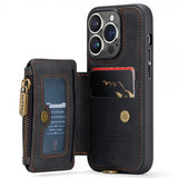 CaseMe iPhone 15 Pro Max -suojakuori, C20 Series, musta