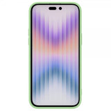 Nillkin iPhone 15 Pro Max CamShield Silky -suojakuori, vaaleanvihreä