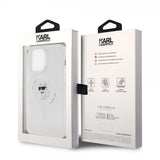 Karl Lagerfeld iPhone 15 Pro Max Kuori Choupette MagSafe Läpinäkyvä
