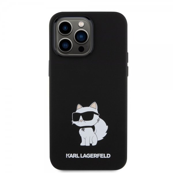 Karl Lagerfeld iPhone 15 Pro Max Kuori Choupette NFT Musta