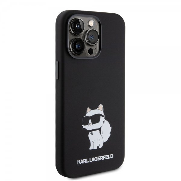 Karl Lagerfeld iPhone 15 Pro Max Kuori Choupette NFT Musta