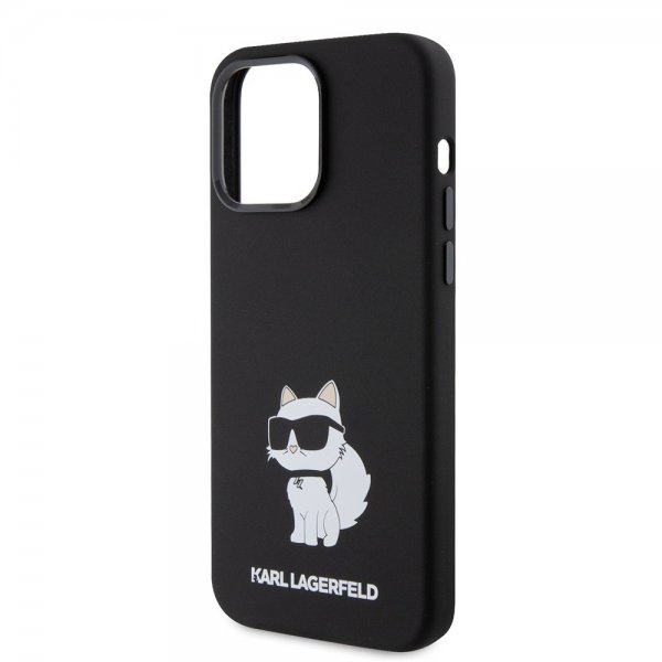 Karl Lagerfeld iPhone 15 Pro Max Kuori Choupette NFT Musta