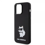 Karl Lagerfeld iPhone 15 Pro Max Kuori Choupette NFT Musta
