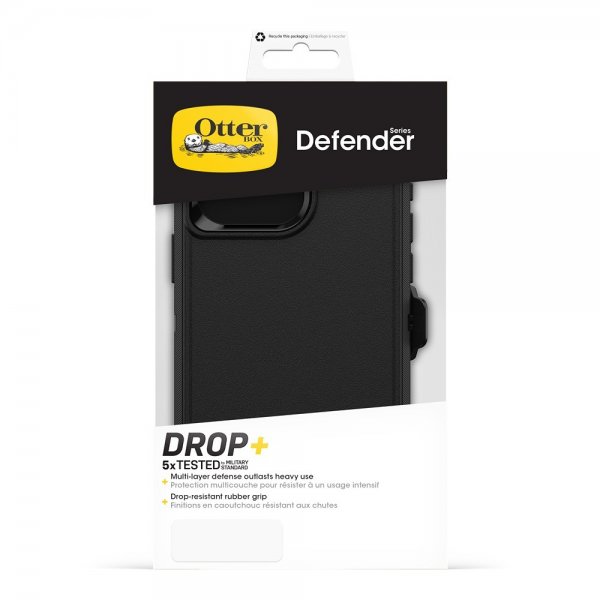 Otterbox iPhone 15 Pro Max Kuori Defender Musta