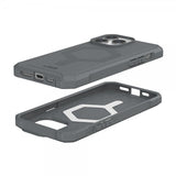 Urban Armor Gear (UAG) iPhone 15 Pro Max Essential Armor MagSafe -suojakuori, hopea