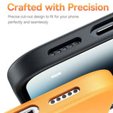 Baseus iPhone 15 Pro Max Kuori Fauxther Series Oranssi