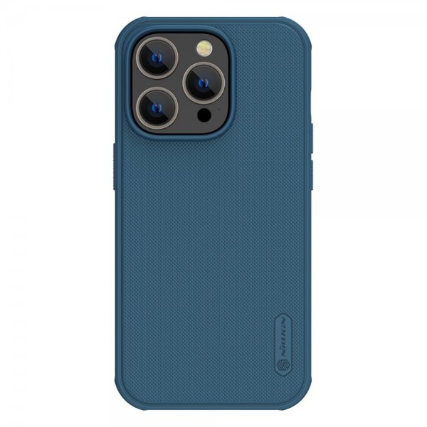 Nillkin iPhone 15 Pro Max Kuori Frosted Shield Pro MagSafe Sininen