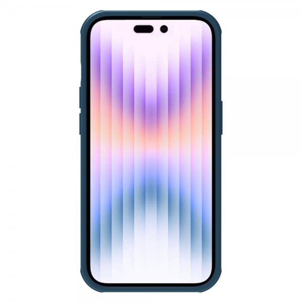 Nillkin iPhone 15 Pro Max Kuori Frosted Shield Pro MagSafe Sininen