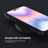 Nillkin iPhone 15 Pro Max Kuori Frosted Shield Pro MagSafe Sininen