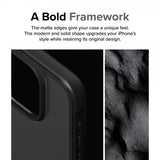 Ringke iPhone 15 Pro Max -suojakuori Fusion Bold, matta musta