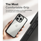 Ringke iPhone 15 Pro Max -suojakuori Fusion Bold, matta musta