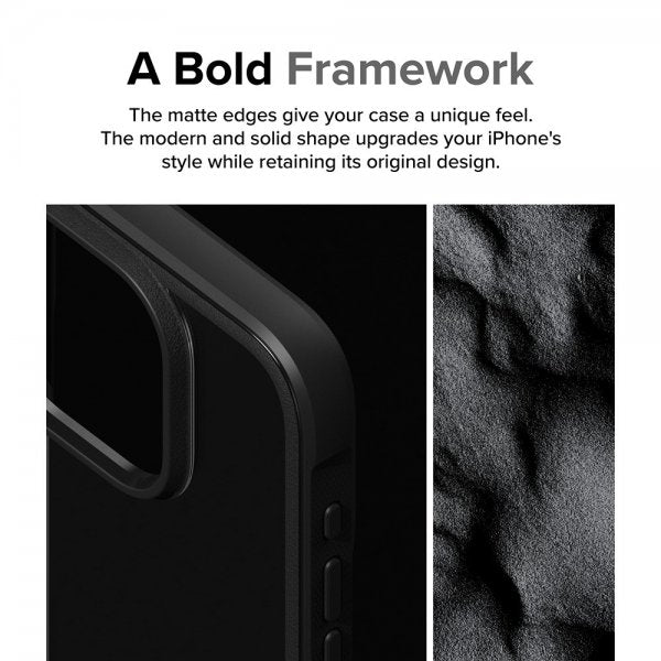 Ringke iPhone 15 Pro Max -suojakuori Fusion Bold, musta