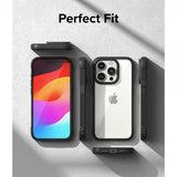 Ringke iPhone 15 Pro Max -suojakuori Fusion Bold, musta