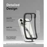 Ringke iPhone 15 Pro Max -suojakuori Fusion Bold, musta