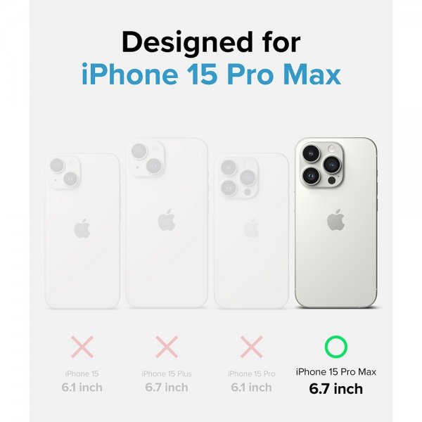 Ringke iPhone 15 Pro Max Kuori Fusion Design Jeju