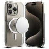 Ringke iPhone 15 Pro Max Kuori Fusion Magnetic Clear