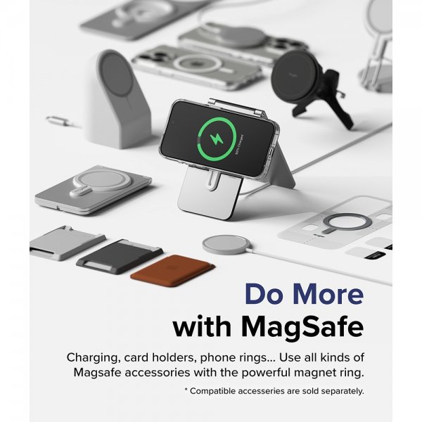 Ringke iPhone 15 Pro Max Kuori Fusion Magnetic Clear